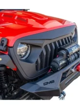 DV8 Offroad Replacement Grill -Black for Jeep JL                                     - GRJL-01 - Image 3
