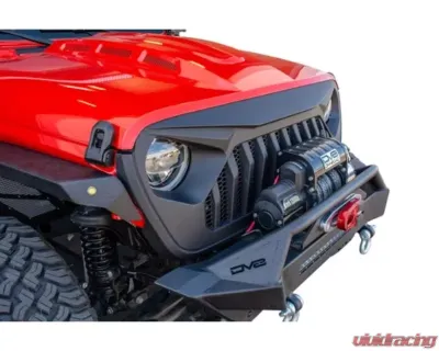 DV8 Offroad Replacement Grill -Black for Jeep JL - GRJL-01