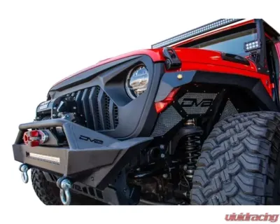 DV8 Offroad Replacement Grill -Black for Jeep JL - GRJL-01