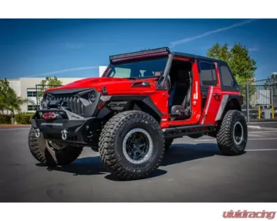 DV8 Offroad Replacement Grill -Black for Jeep JL - GRJL-01