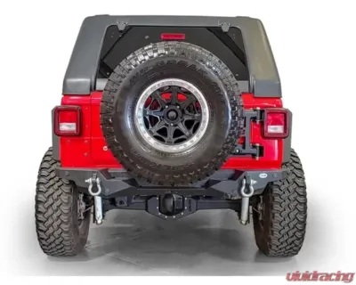 DV8 Off-Road HD Easy Open Hinge Replacement Spare Tire Carrier for Jeep JL 2018-2023 - TCJL-03
