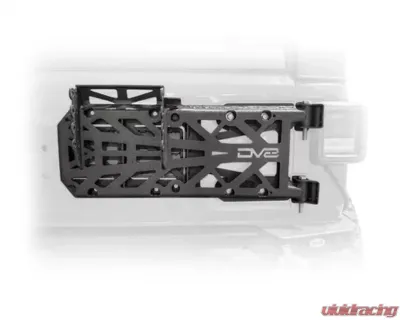 DV8 Off-Road HD Easy Open Hinge Replacement Spare Tire Carrier for Jeep JL 2018-2023 - TCJL-03