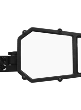 ATV/UTV Tek Elite Series Black UTV Side Mirror w/Blindspot and Dual Axis Breakaway                                     - UTVMIR-ES2 - Image 2