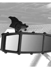 ATV/UTV Tek Elite Series Black Center Rear View Mirror w/Dual Blindspot Mirrors                                     - UTVMIRCTR-ES1 - Image 2