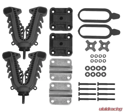 ATV/UTV Tek V-Grip Gun and Bow Holder; Single - VFG1