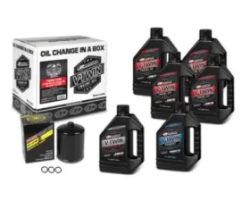 Maxima Twin Cam Synthetic 20W50 Oil Change Kit
