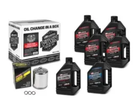 Maxima Twin Cam Synthetic 20W50 Oil Change Kit