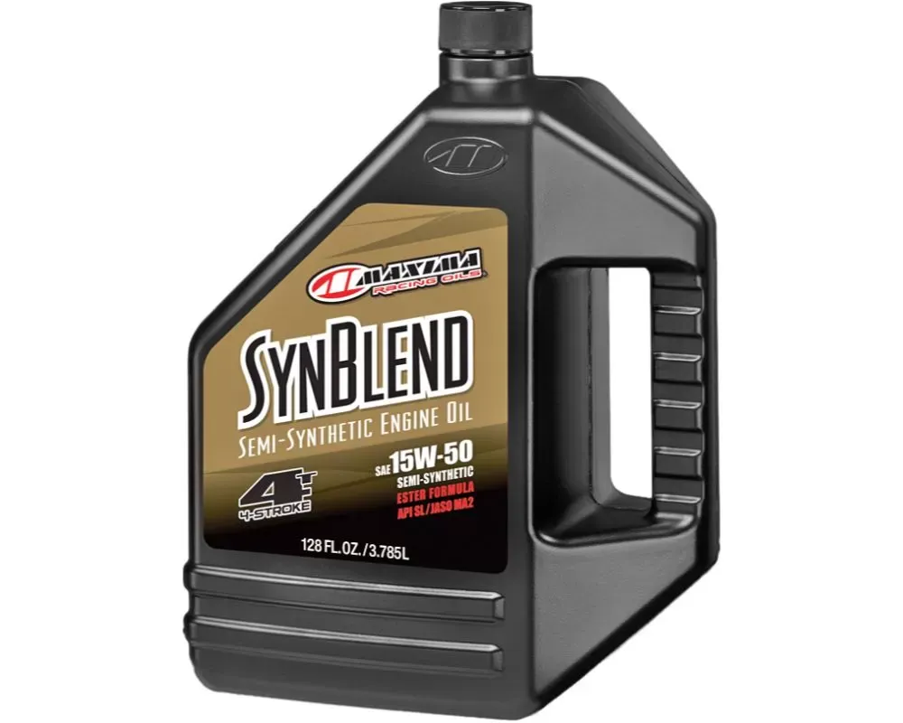 Maxima Synthetic Blend 15W50 128 oz 4/case - 30-369128B