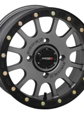 System 3 Off-Road SB-5 Beadlock Wheels 14x7 4x156 5+2 SBL Grey                                     - 14S3-5656 - Image 3