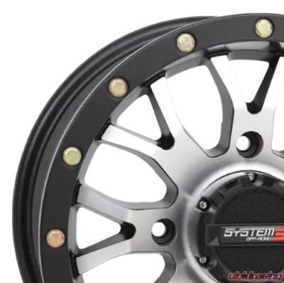 System 3 Off-Road ST-3 Wheel 14x7 4x110 5+2(30mm) Machined - 14S3-1010