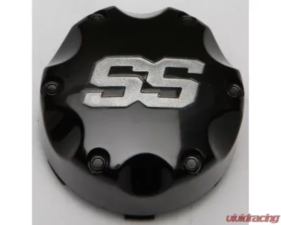 ITP SS112 Alloy Center Cap Black 10" Sport Wheel 4/All - B110SS