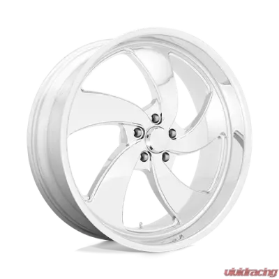 US Mag 1 Piece Desperado Wheel 22x10.5 5x127 | 5x5 +1mm Chrome - U132220573+01R