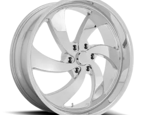 US Mag 1 Piece Desperado Wheel 24x9 5x4.75 +1mm Chrome
