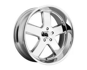 US Mag U116 Hustler Wheel 20x8 5x127 | 5x5 1mm Chrome Plated