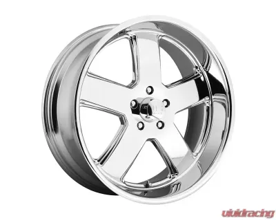 US Mag U116 Hustler Wheel 20x8 5x127 | 5x5 1mm Chrome Plated - U11620807345