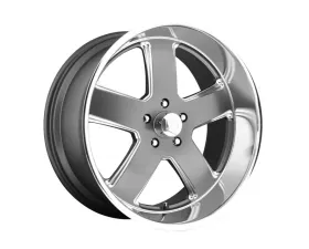 US Mag U118 Hustler Wheel 20x9.5 5X4.75 1mm Matte Gun Metal