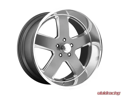 US Mag U118 Hustler Wheel 20x9.5 5X4.75 1mm Matte Gun Metal - U11820956152