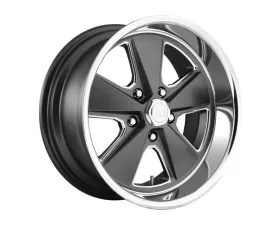 US Mag U120 Roadster Wheel 18x8 5X4.75 1mm Matte Gun Metal Machined