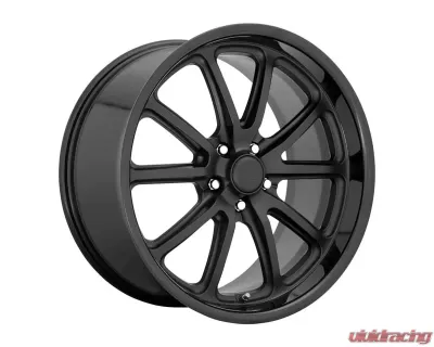 US Mag U123 Rambler Wheel 20x10 5X120 35mm Gloss Black Matte Black - U123200021+35