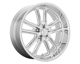 US Mag 1PC U131 Bullet Wheel 24x9 5X120.65 1mm Chrome