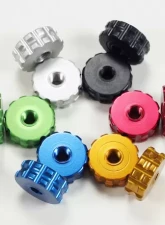 ASV Inventions Sport Dial Thumb Adjusters Set Roadbike Silver CLEARANCE                                     - WSR01-S - Image 2