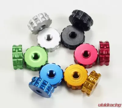 ASV Inventions Sport Dial Thumb Adjusters Set Roadbike Silver CLEARANCE - WSR01-S