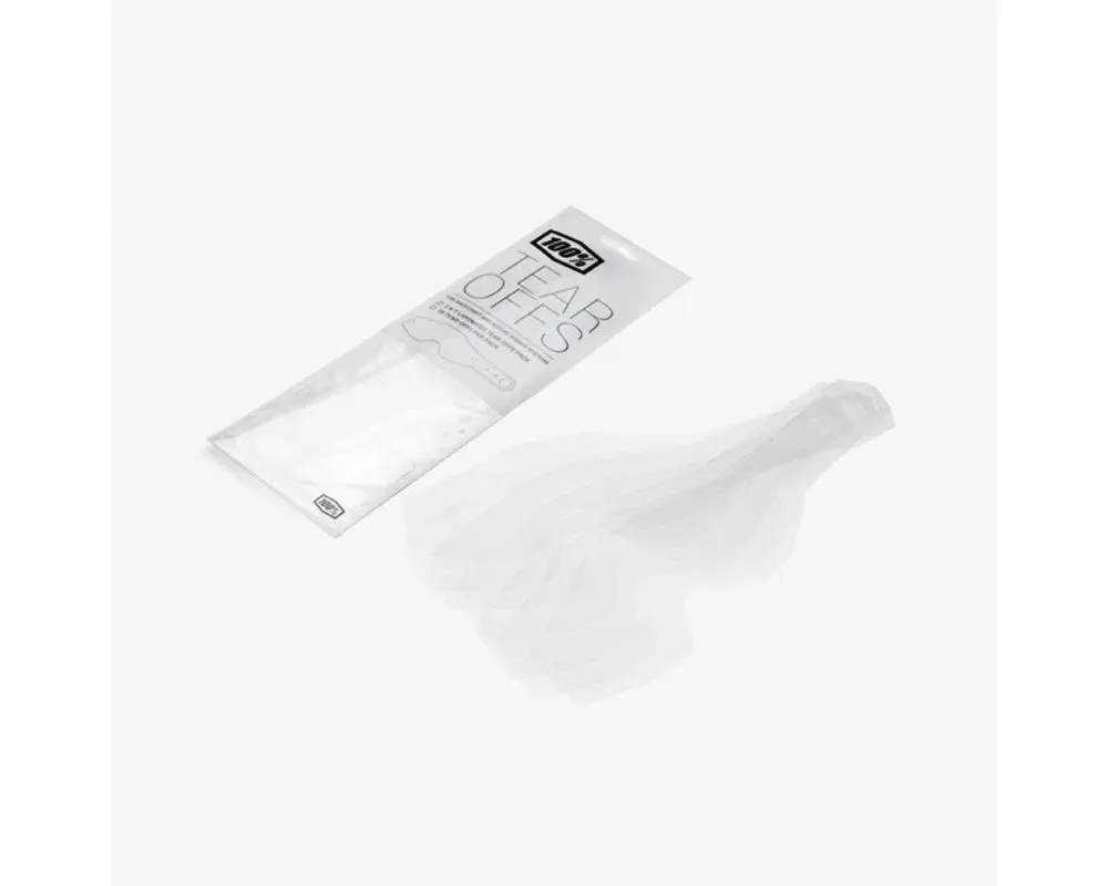100% Racecraft|Accuri|Strata Goggle Standard Tear-Offs Pack - 51011-010-02