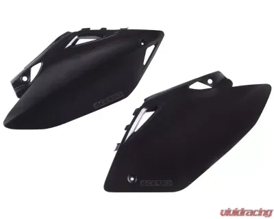 Acerbis Side Panels Black for Honda CRF450R 2005-2006 - OEM Shape Plastic Kit - 2043310001