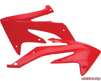 Acerbis Radiator Shroud Red Honda CRF450R 05-08 - 2043640227