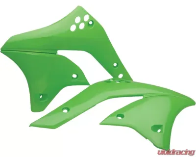 Acerbis Radiator Shroud Green Kawasaki KX250F 06-08 - 2043740006