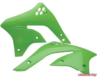 Acerbis Radiator Shroud Green Kawasaki KX450F 06-08 - 2043750006