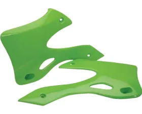 Acerbis Radiator Shroud Green Kawasaki KX125 99-02