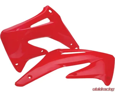 Acerbis Radiator Shroud Red Honda CRF450R 02-04 - 2071390227