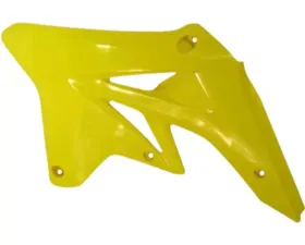 Acerbis Radiator Shroud Yellow Suzuki RMZ250 07-09