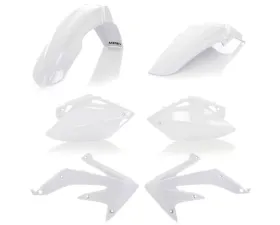 Acerbis Plastic Kit White Honda CRF450R 07-08