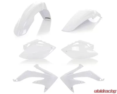 Acerbis Plastic Kit White Honda CRF450R 07-08 - 2082050002
