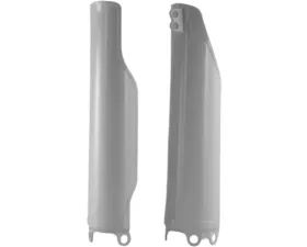 Acerbis Lower Fork Cover Set White Honda CR125R 04-07
