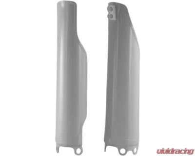 Acerbis Lower Fork Cover Set White Honda CR125R 04-07 - 2113710002