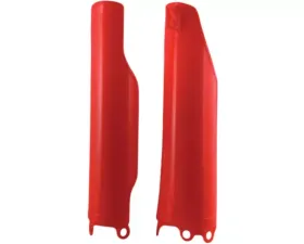 Acerbis Lower Fork Cover Set Red Honda CR125R 04-07
