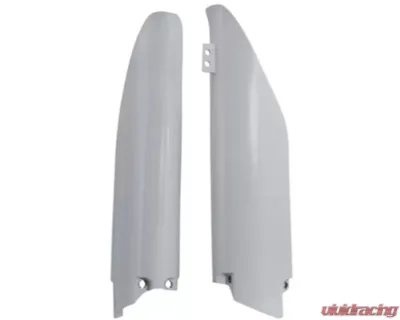 Acerbis Lower Fork Cover Set White Suzuki RM125 2007 - 2113730002
