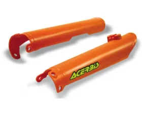 Acerbis Lower Fork Cover Set Orange KTM EXC125 00-07