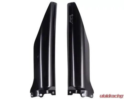 Acerbis Lower Fork Cover Set Black Kawasaki KX125 04-05 - 2115000001