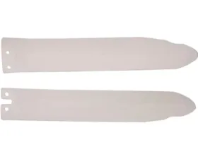 Acerbis Lower Fork Cover Set White Kawasaki KX125 94-03