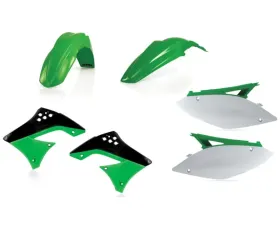 Acerbis Plastic Kit Green/Black/White Kawasaki KX450F 09-11