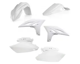 Acerbis Plastic Kit White Yamaha YZ250F 10-13