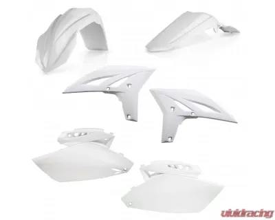 Acerbis Plastic Kit White Yamaha YZ250F 10-13 - 2171890002