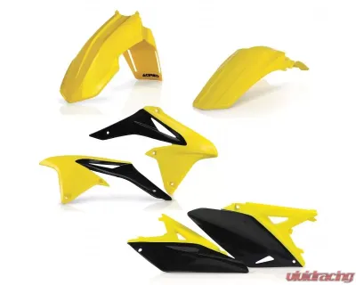 Acerbis Plastic Kit Yellow/Black Suzuki RMZ250 10-18 - 2171905569