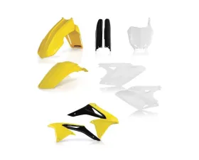 Acerbis Full Plastic Kit Yellow/White/Black Suzuki RMZ250 10-18