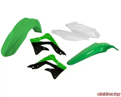Acerbis Plastic Kit Green/Black/White Kawasaki KX450F 2012 - 2250443593