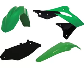 Acerbis Plastic Kit Green/Black Kawasaki KX250F 13-16